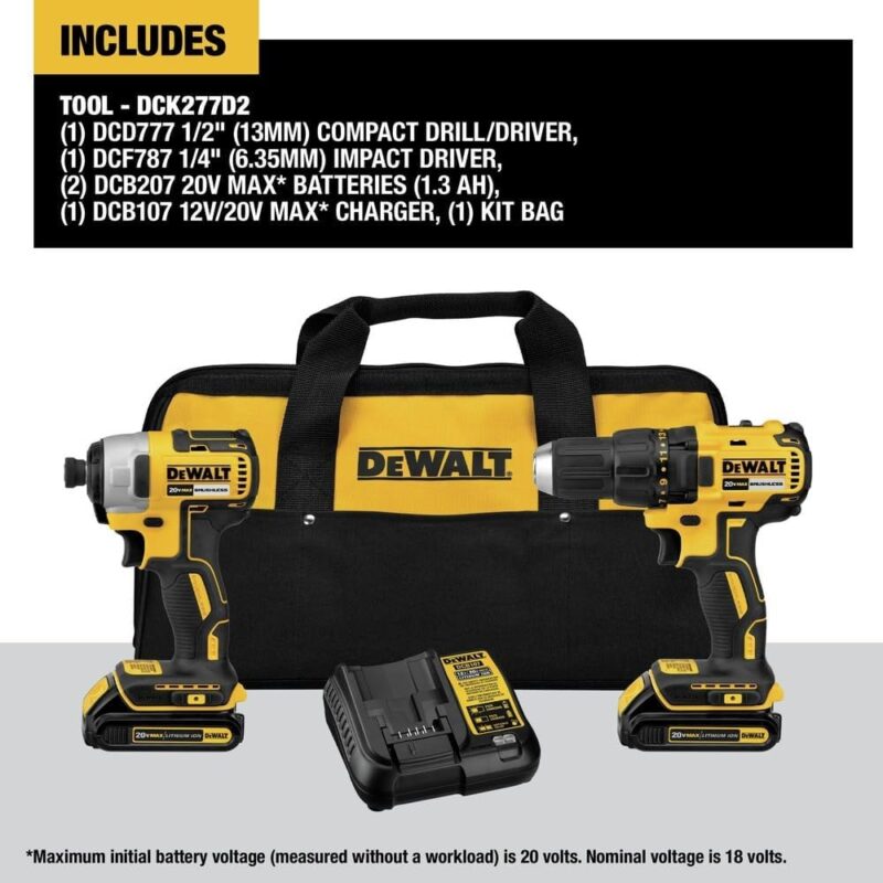 DEWALT 20V MAX Cordless Drill - Image 2